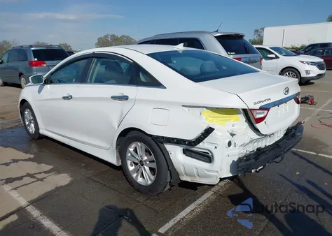2014 Hyundai Sonata Gls из США, поврежденный, VIN 5NPEB4AC4EH888830